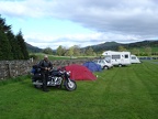 Dent Campsite, Andy's bike