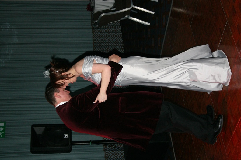 Scott and Amanda dancing