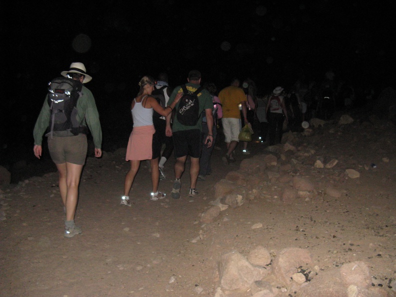 Picture 819.jpg - Starting our climb up Mt Sinai at 3 am!