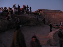Picture 830.jpg - There is quite a crowd on top of Mt Sinai