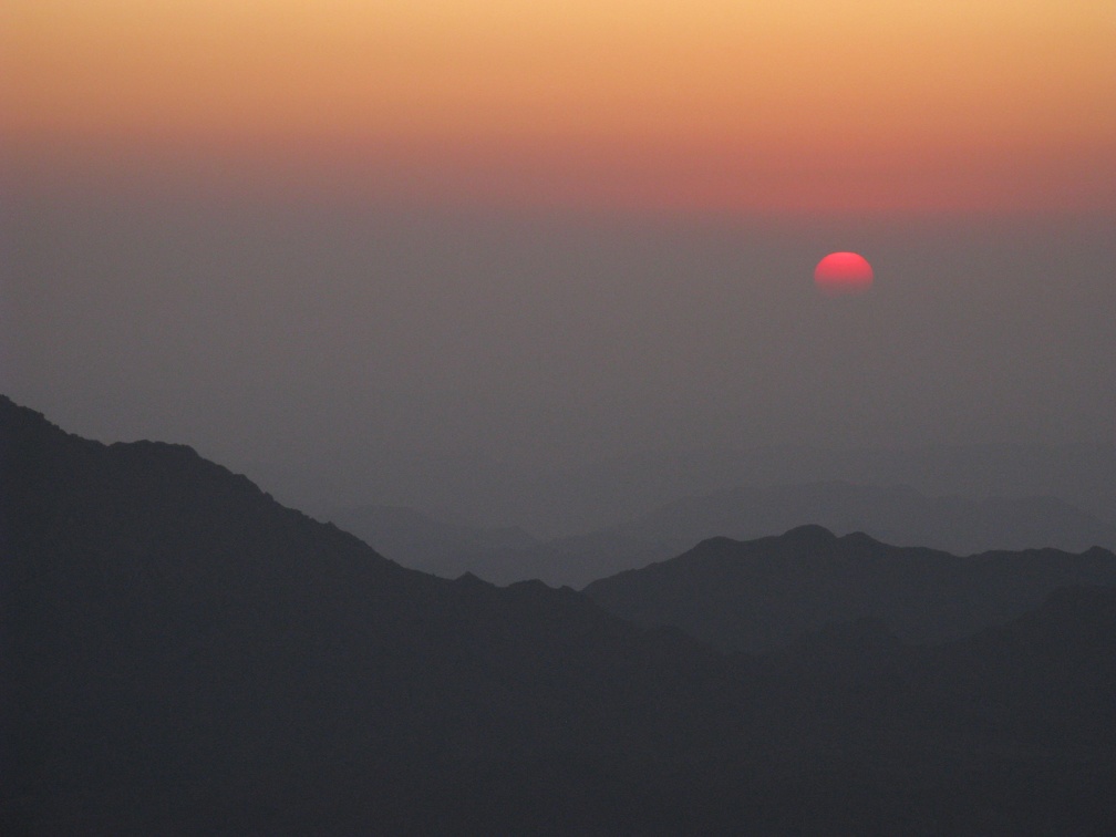 Picture 837.jpg - Sunrise on top of Mt Sinai