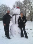 Snowman in the Park