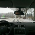 Wintery drive