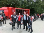British Classic Superbike Show ride-out