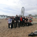 The ride-out gang at Brighton beach