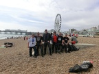 The ride-out gang at Brighton beach
