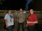 The guys drinking beer