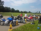 Getting ready to ride to Brighton