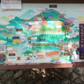 Map of the  Fushimi Inari-taisha Shrine Tori gates