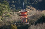 Kiyomizu-dera Temple tower.