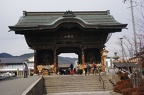 Entrance to Zenk?-ji temple.