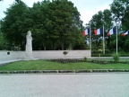 The Peace Memorial in front of Parc Richelieu, commemorating the fallen in the two big wars.