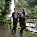 Ben and Micha at Joren Falls