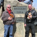 D̈äd and Micha on top of the Brocken
