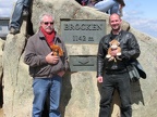 D̈äd and Micha on top of the Brocken