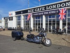 Ace Cafe with trailer