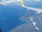 Flying over the Philippines