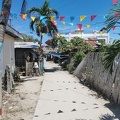 Festive street in Malapascua