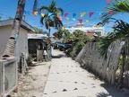 Festive street in Malapascua