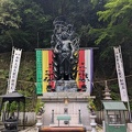 At Shipporyuji temple in Wakayama.