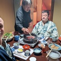 Dorogawa Onsen - dinner at Marubun hotel.