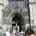 Scotland Edinburgh - St. Giles cathedral entrance.