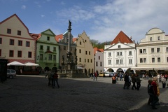 ?eský Krumlov town square