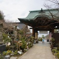 The upper gatehouse of the Daisho-in temple.