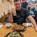 Hiroshima style okonomiyaki for dinner.